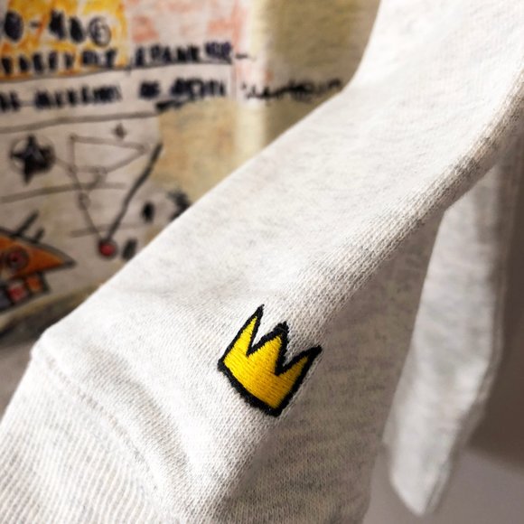 Uniqlo SPRZ NY Basquiat Sweatshirt Limited Edition - Picture 3 of 7